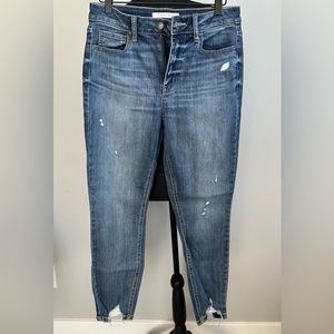 Eunina Clara high rise skinny crop jeans